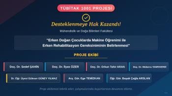 Doç. Dr. İlyas Özer’in Projesi TÜBİTAK 1001 Kapsamında Desteklenmeye Hak Kazandı