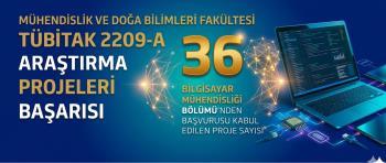 Bölümümüzden Büyük Başarı: 36 TÜBİTAK Projesine Onay