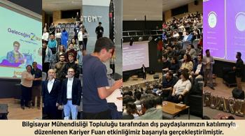 Bilgisayar Mühendisliği Topluluğu Tarafından Dış Paydaşlarımızın Katılımıyla Düzenlenen Kariyer Fuarı Etkinliği